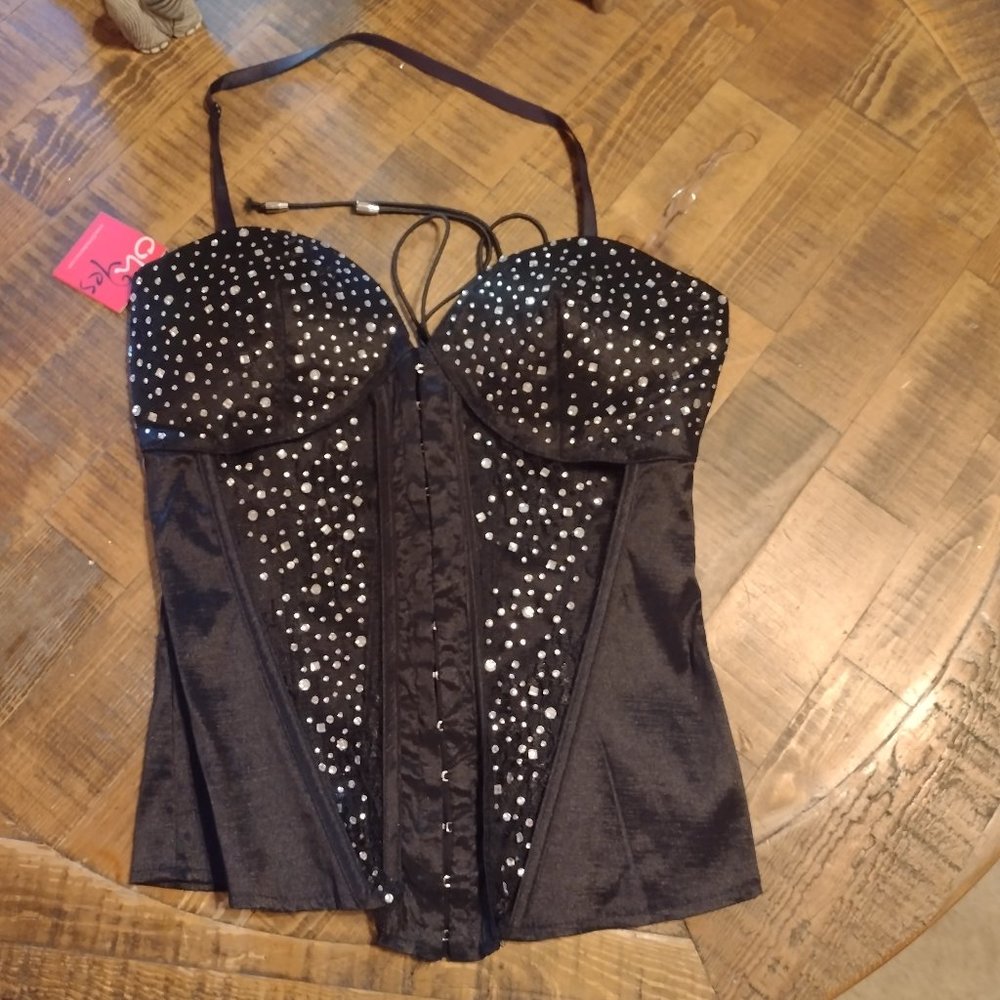 NEW OHYES Black Corset Top